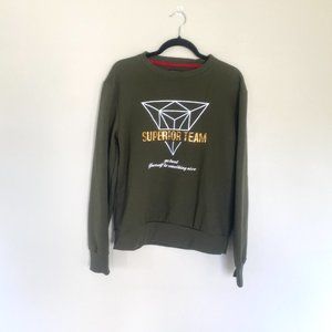 XIOS Women Winter Jersey Green Superior Team Size Large EST 1991